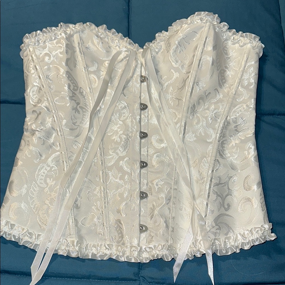 Elegant White Corset